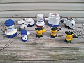 Marine Systems: Low-capacity Electric Bilge Pumps Faceoff
