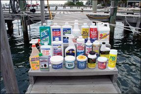 Sailboat Waterline Stain Cleaners