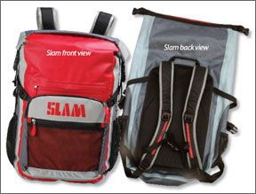 Slam front view - Slam back view