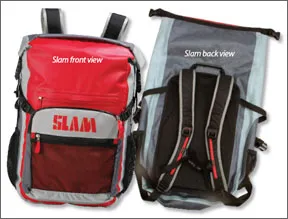 Slam front view - Slam back view