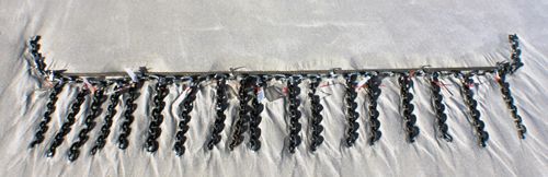 galvanized and Armorgalv-coated chain