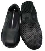  testers donned the shoes and stood on a device that gradually increases incline angle.