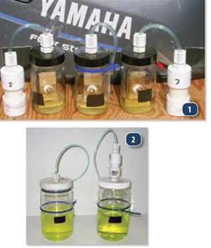 carburetor filter test jars 