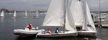 Youth sailors in Sarasota