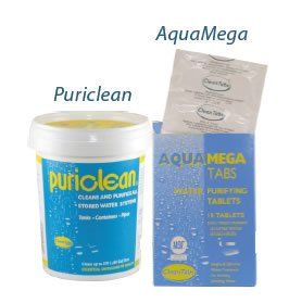 AquaMega & Puriclean tabs