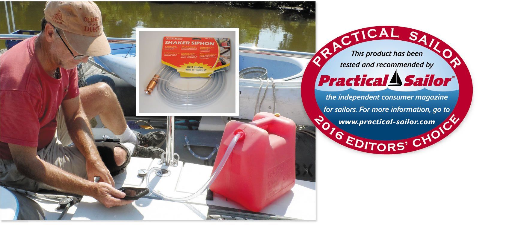 FloTool shaker siphon