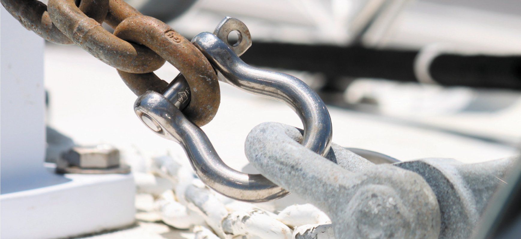Stainless-steel shackles