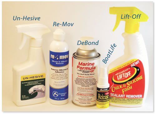 PS Tests Adhesive Removers