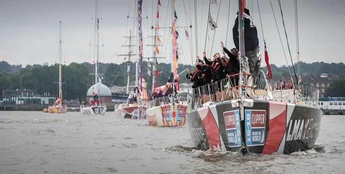 2015-2016 Clipper Race fleet