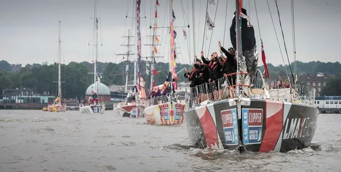 2015-2016 Clipper Race fleet