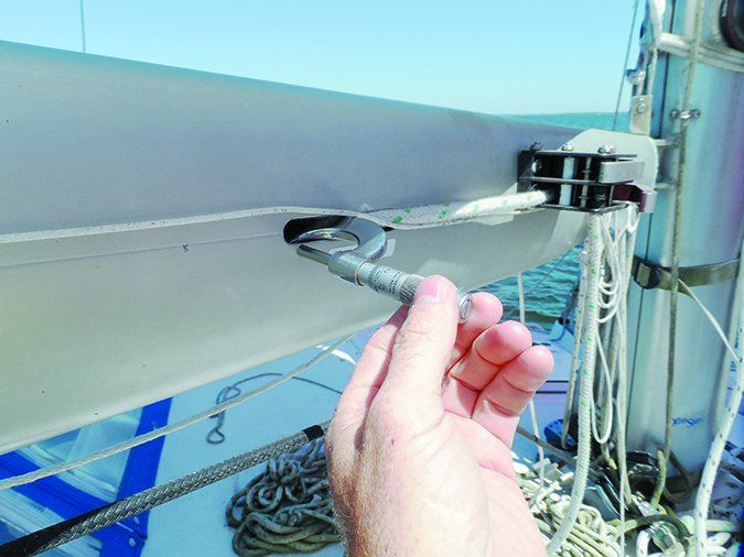 sailboat spar rivets