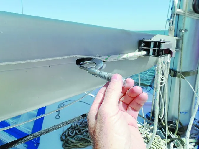 sailboat spar rivets