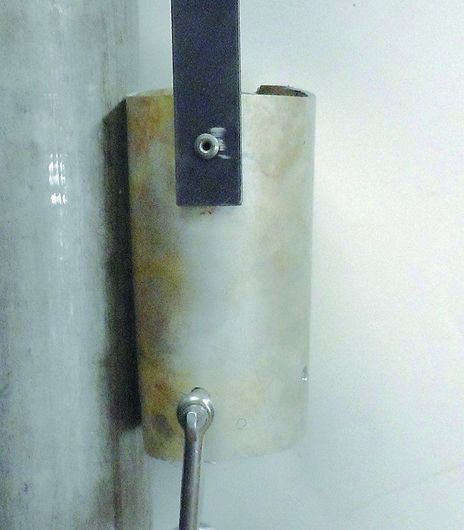 sailboat spar rivets