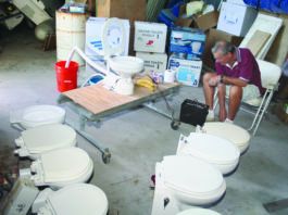 Marine Toilet Maintenance Tips marine toilet test