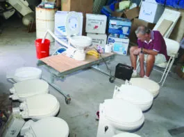Marine Toilet Maintenance Tips marine toilet test