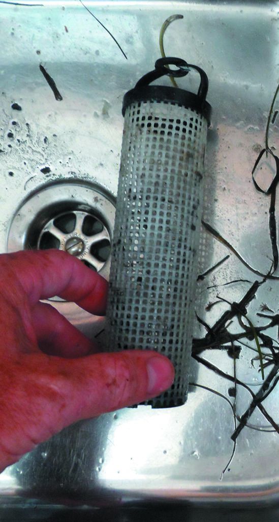 Strainer Cleaning Done Right Practical Sailor