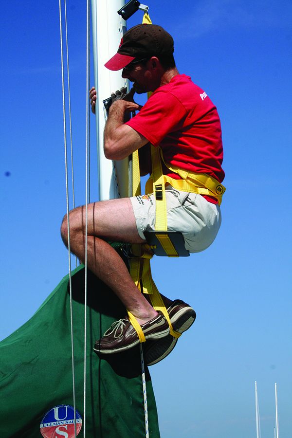 Arborist Gear for Solo Mast Ascents - Practical Sailor