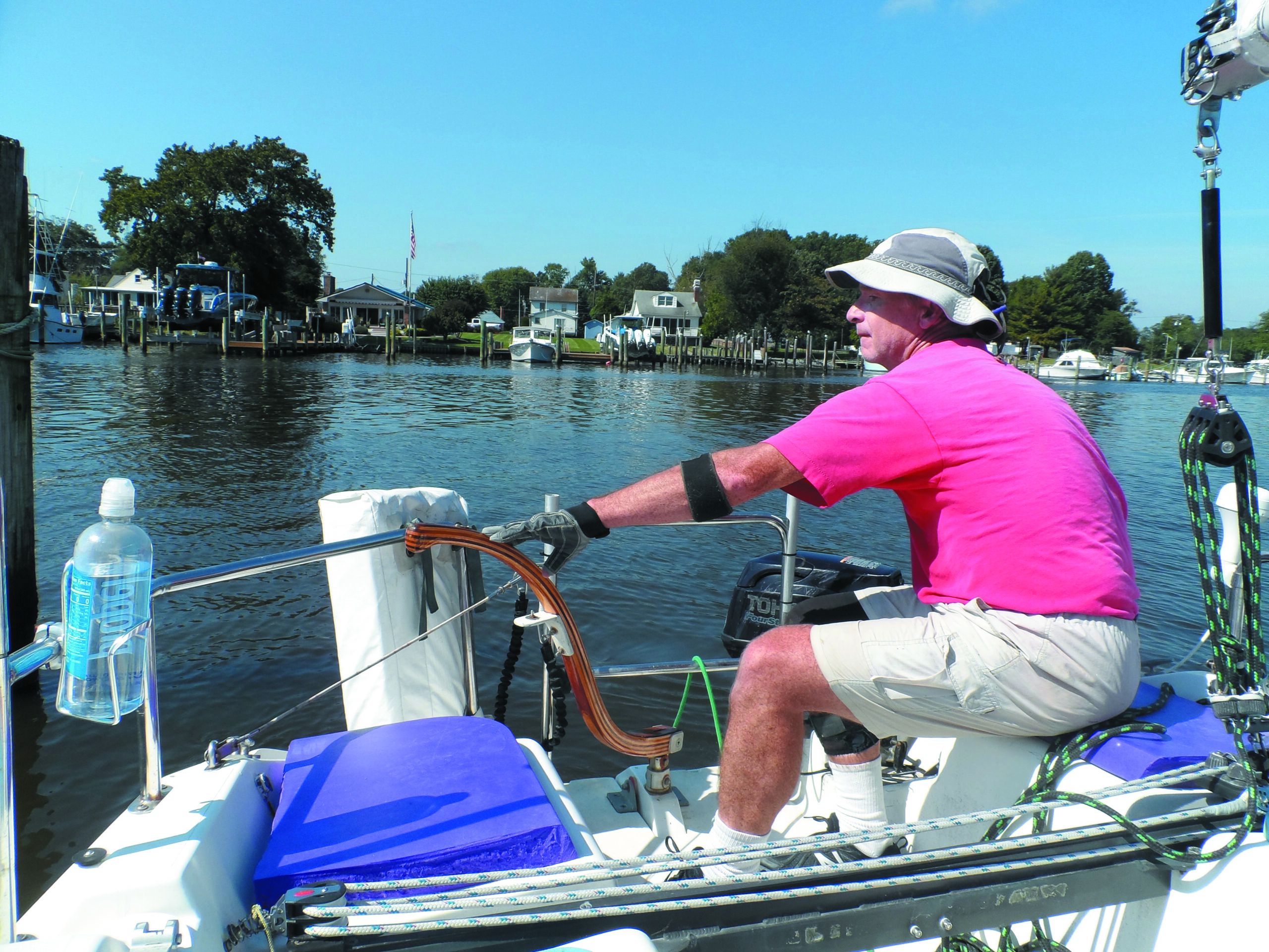 Outboard Steering Tricks Practical Sailor