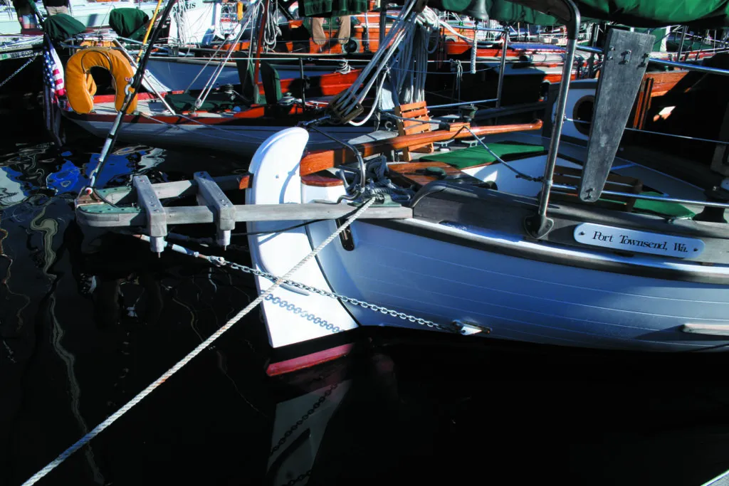 wood sailboat mast Pondering Options for Varnishing a Mast