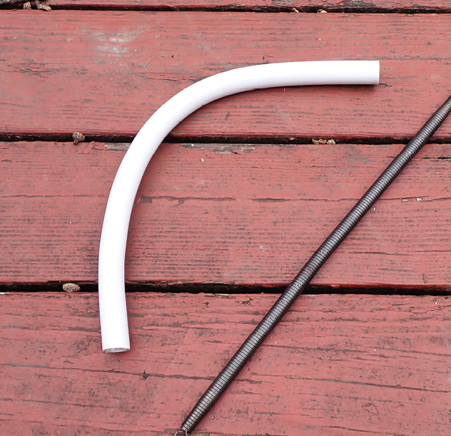 Bending pvc shop
