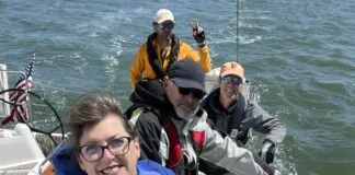 Even though my own sailboat was on the opposite coast, my desire to sail didn't wane. So I looked up the local racing schedule on Latitude 38 and joined Wimm's racing crew out of Sausalito. (Photo/ Alex Jasper)