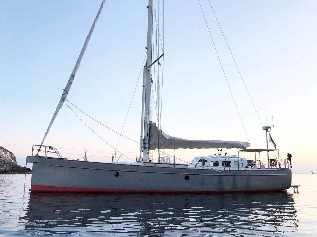 Bestevaer 53, a 16.17 meter aluminum monohull. Built by Netherlands-based Bestevaer Yachts. Photo courtesy of It Boats.