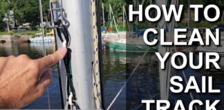 How to Clean Your Sail Track video from Practical Sailor