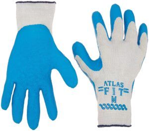 The Atlas Fit 300 is a Practical Sailor favorite for standard weight-coated gloves. Some dinghy sailors cut the index and thumb tips off and sail. 