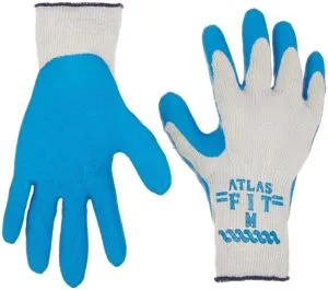 The Atlas Fit 300 is a Practical Sailor favorite for standard weight-coated gloves. Some dinghy sailors cut the index and thumb tips off and sail. 