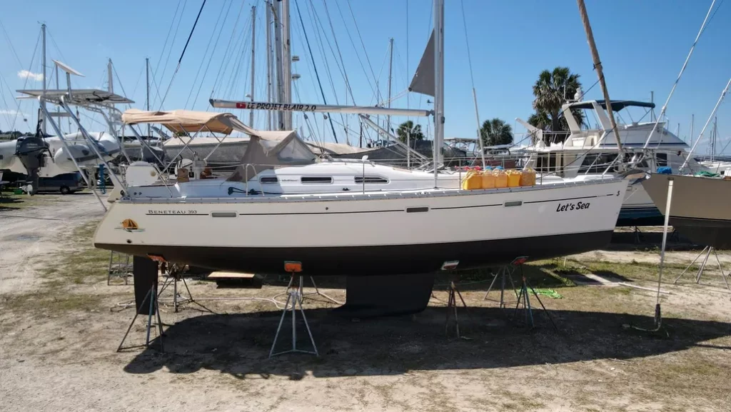 A 2007 Beneteau 393. Photo courtesy of YachtWorld.com.