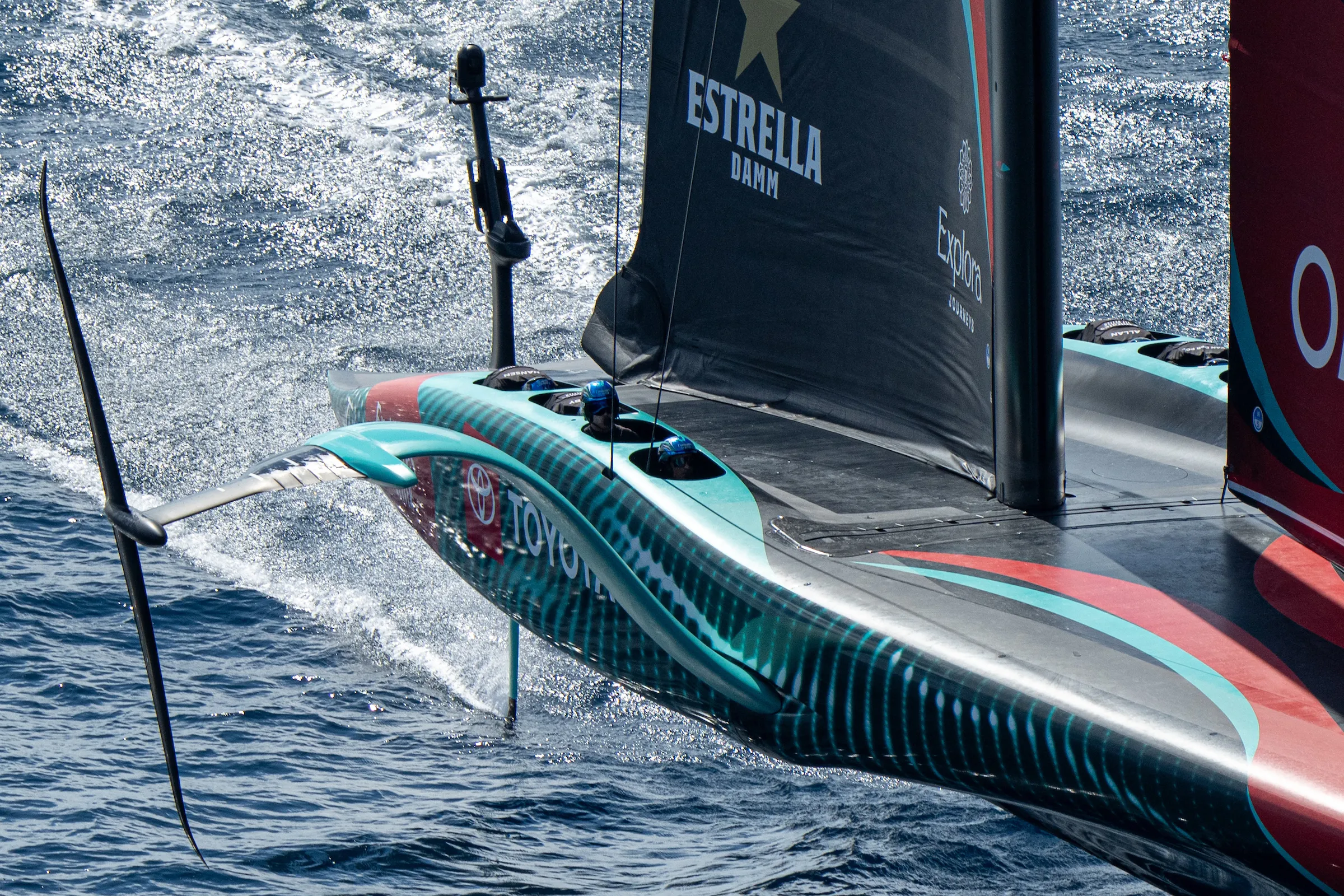 September 05, 2024. Race Day 6 of the Louis Vuitton Cup. Emirates Team New Zealand. (Photo/ Ian Roman/ America's Cup)