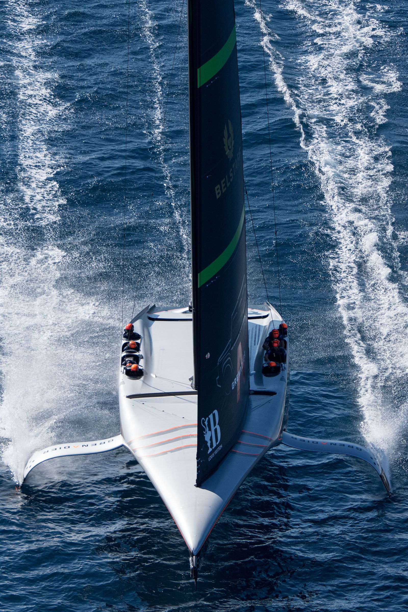 October 19, 2024. Louis Vuitton 37th America's Cup, Race Day 6. INEOS Britannia. (Photo/ Ian Roman/ America's Cup)