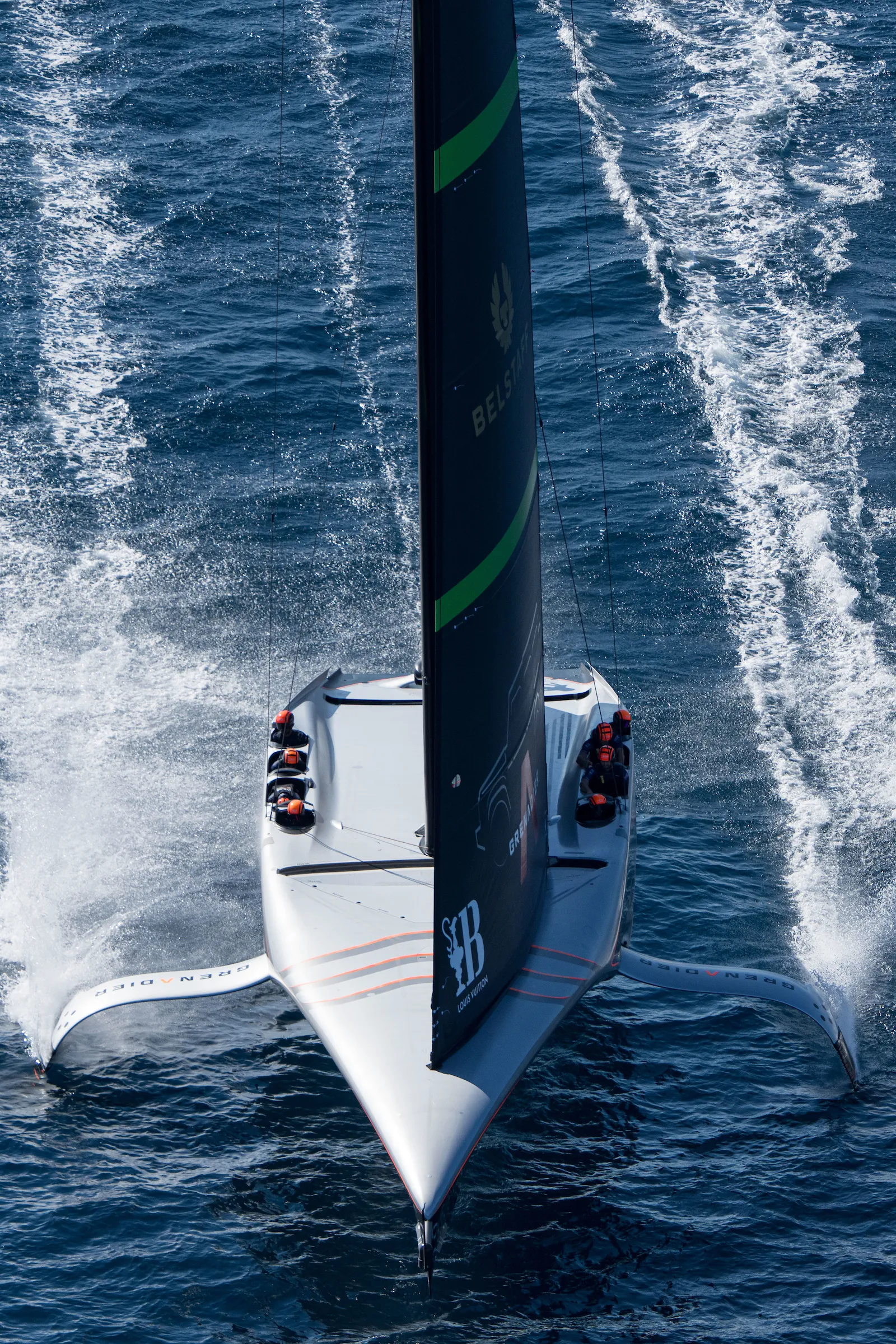 October 19, 2024. Louis Vuitton 37th America's Cup, Race Day 6. INEOS Britannia. (Photo/ Ian Roman/ America's Cup)