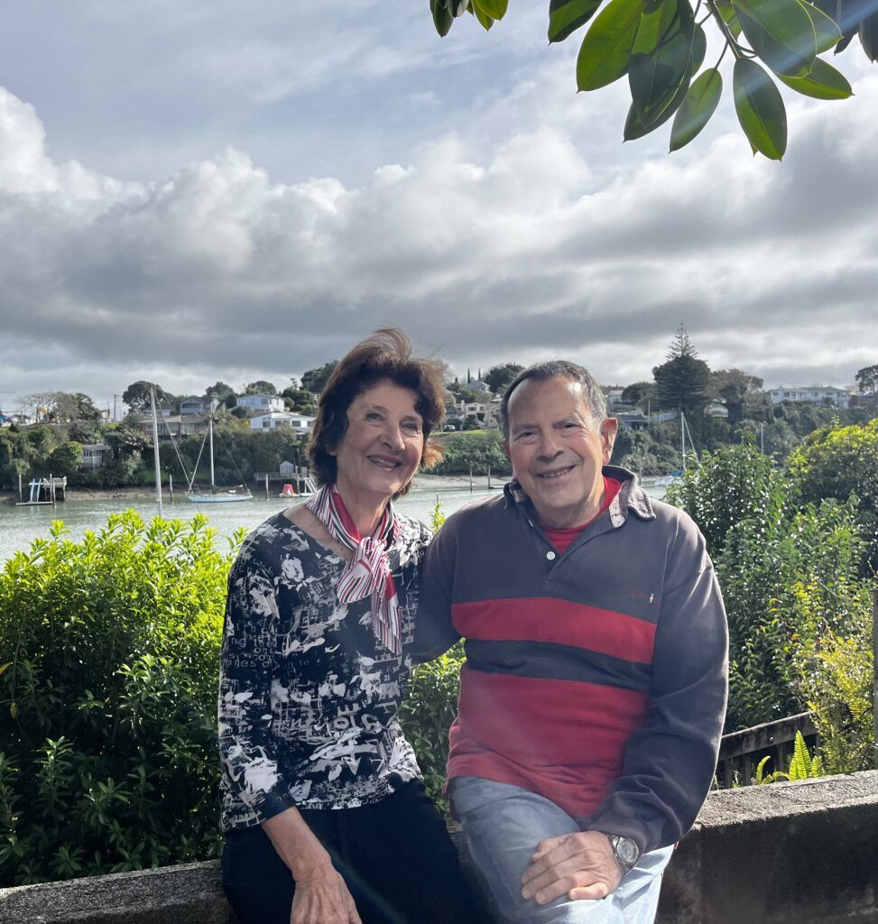 Patricia and David are never too far from the sea, either helping others or cruising themselves.