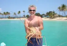 Bareboat Chartering Basics: Sail the Caribbean the Practical Way As fresh as it gets. Caught this guy while snorkeling of the boat while anchored in Salt Whistle Bay, Mayreau Island in the Grenadines. (Photo/ Marc Robic)