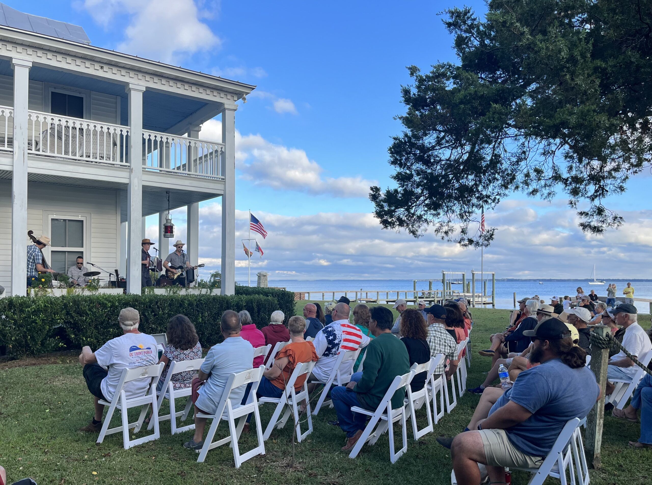 Front Porch Music Festival in Oriental, NC in October 2023. (Photo/ Alex Jasper)