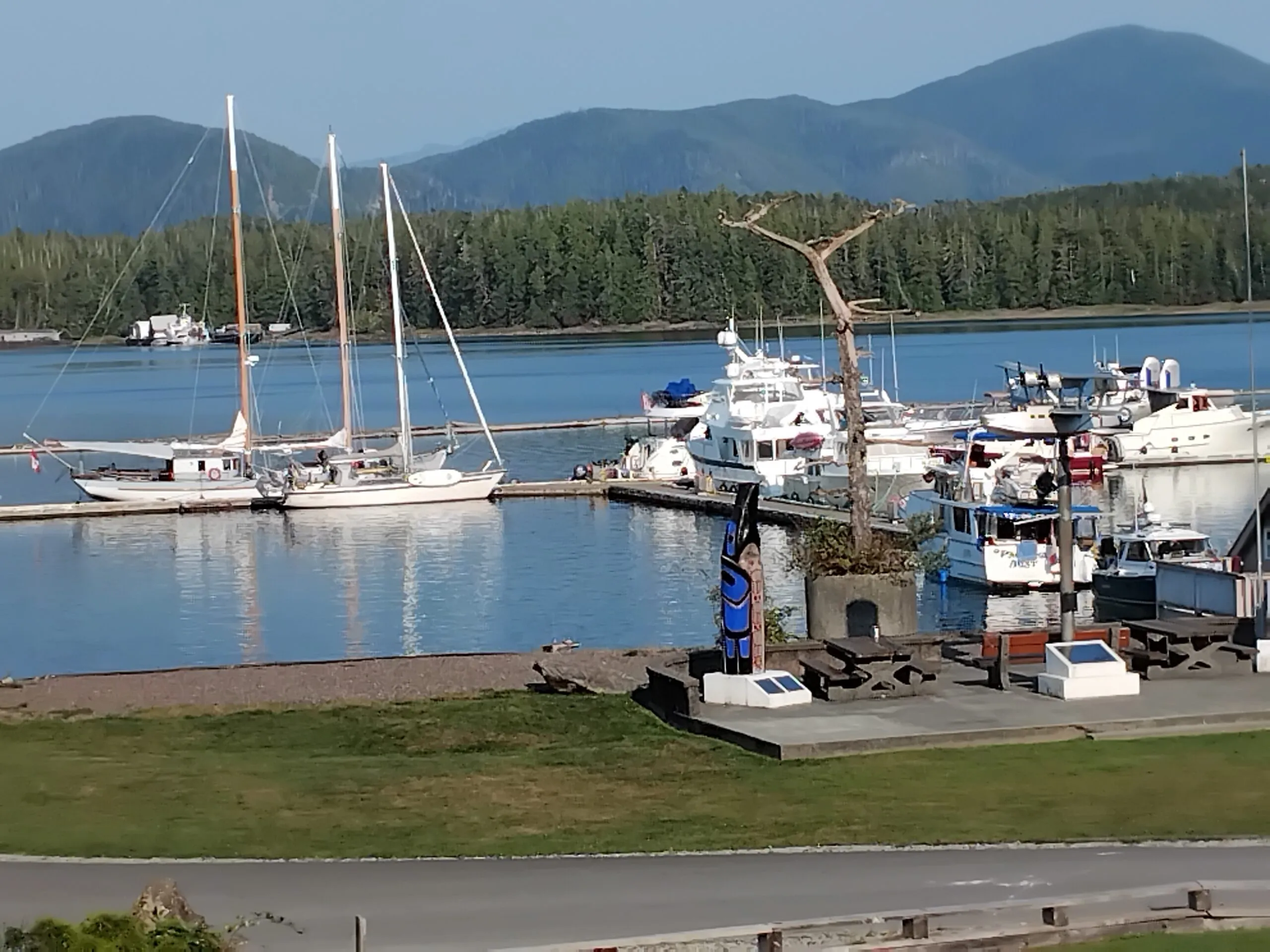Shearwater Marina near Bella Bella. (Photo/ Roland Stockham)