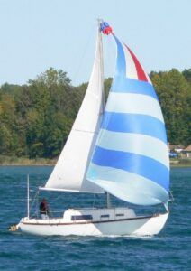 For a budget production boat, the Grampian 26 offers charm as well as affordability. Photo courtesy of GrampianOwners.com.