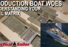Production Boat Keel Matrix Inspection Production Boat Keel Matrix Inspection video from Practical Sailor
