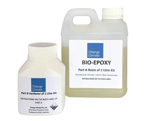 Change Climate Bio-Epoxy is available for sale in Australia. Contact them directly for international inquiries. (Photo/ Change Climate)