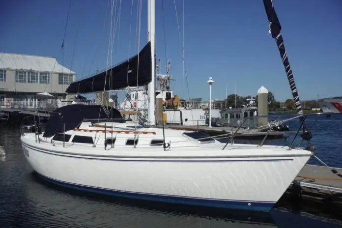 Like a Talbot's dress or a Brooks Brother's suit, the mid-90s Catalinas will never go out of style. Thousands of sailors have been drawn to the boats' clean lines and sensible proportions. Courtesy of Yachtworld.com