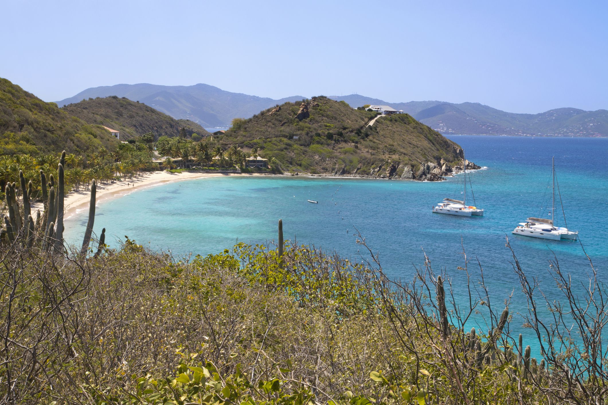 Deadman's Bay, Peter Island, British Virgin Islands. (Photo/ Karl Weatherly/ Getty)