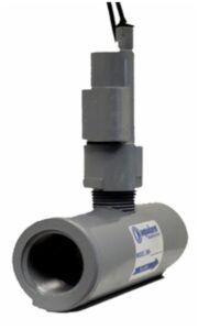 The 13209 Cooling Water Flow Detector, Low Flow, 1-in from Aqualarm monitors marine engine raw water flow to prevent engine damage due to overheating.