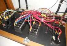 How to Prioritize Projects on Your New-To-You Boat This DC panel was tagged as being a fire hazard, which should be at the top of your list in terms of project priorities. (Photo/ Ray Ville)