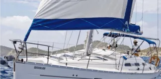 Modern cruisers like the Beneteau Oceanis 393 remain competitive in today's market because they offer updated interiors, efficient rigs and reasonable insurance costs—features younger buyers demand. Image courtesy of Yacht World.