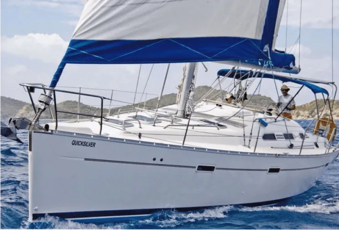 Modern cruisers like the Beneteau Oceanis 393 remain competitive in today's market because they offer updated interiors, efficient rigs and reasonable insurance costs—features younger buyers demand. Image courtesy of Yacht World.