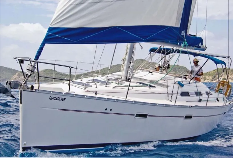 Beneteau Oceanis 393. Image courtesy of Yacht World. 