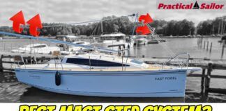 The UNIQUE Maxus 26 Lifting Keel Trailer Sailor video from Practical Sailor