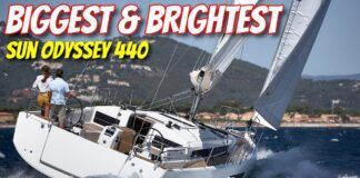 43 FOOT BOAT TOUR - The Jeanneau Sun Odyssey 440 video from Practical Sailor
