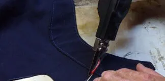 Hot Knife. We put this purchase off for too long. Nice for fabric and rope, and vital for carpet and bungee cord, which are difficult to heat seal. Multiple layers dont slow it down. (Photo/ Drew Frye)